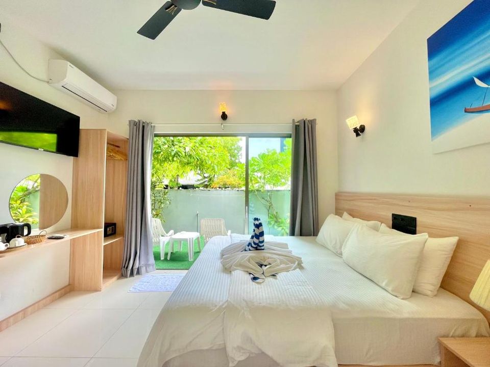 Deluxe villa double bed room